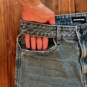 Momokrom denim jeans UK 10 EU 38